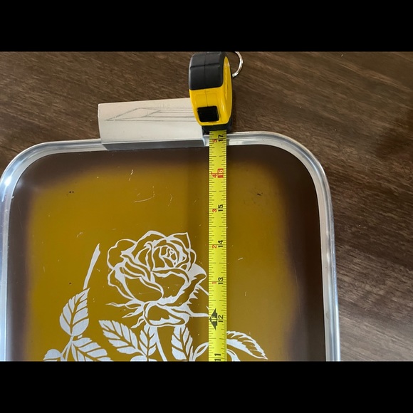 Vintage Silhouette Roses Tray - Picture 6 of 8